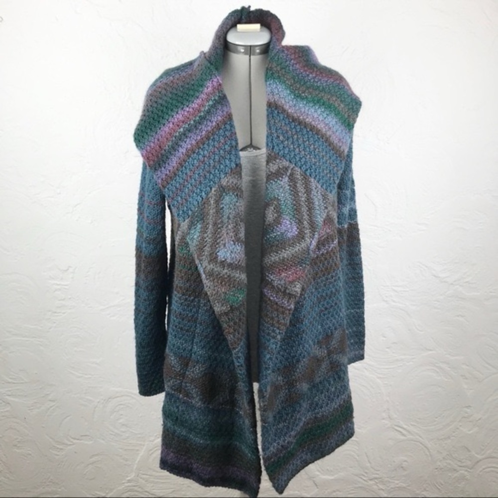 RACHEL Rachel Roy - Monica hooded knit cardigan/sweater - L